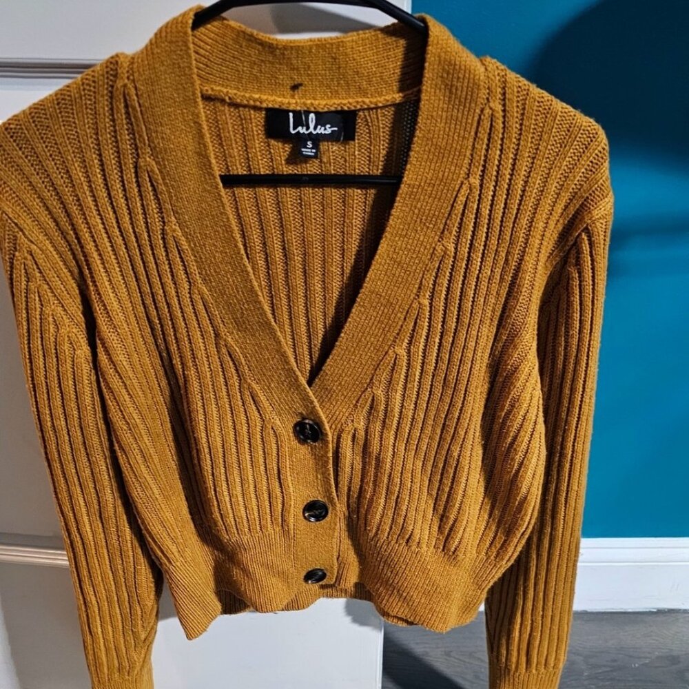 Knit cardigan
